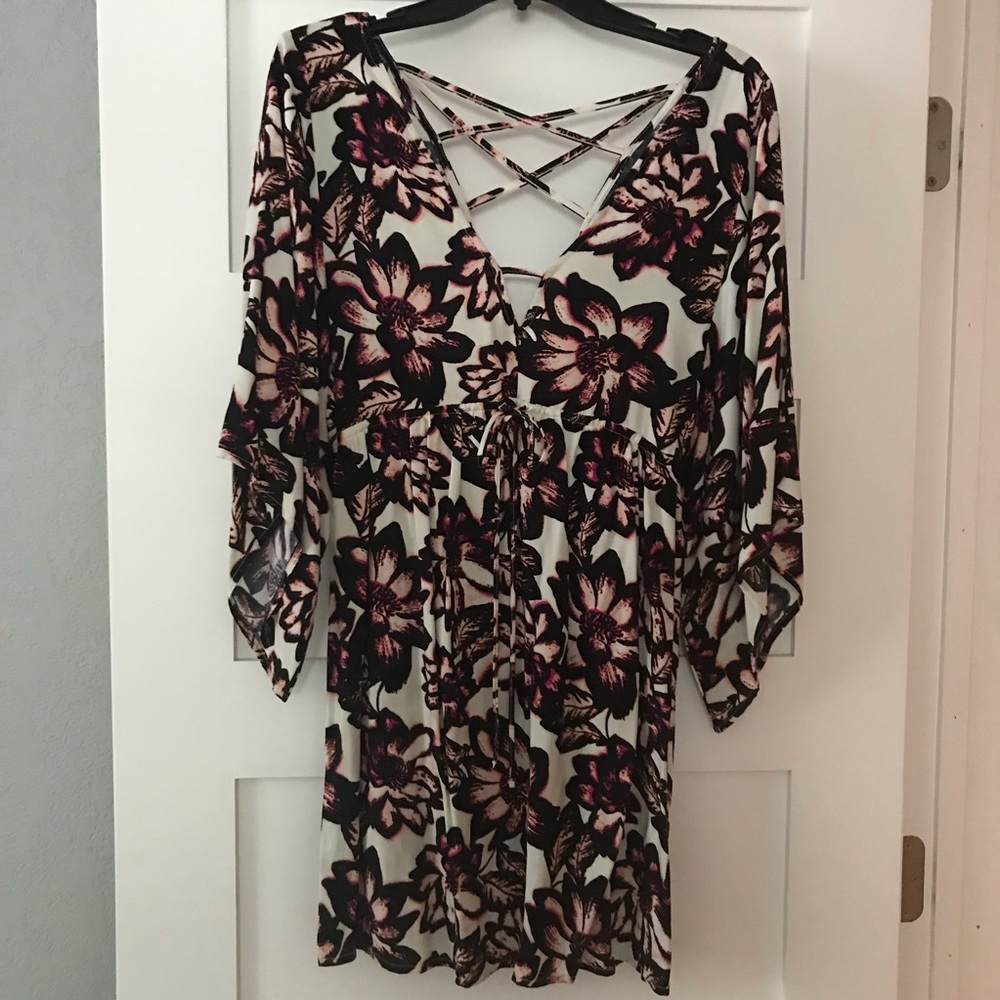 Abercrombie & Fitch Floral Print Dress